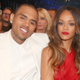Chris Brown (L) and Rihanna attend the 55th Annual GRAMMY Awards on February 10, 2013 in Los Angeles, California.